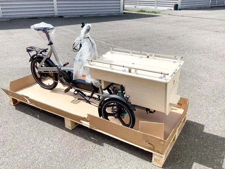 Johansson Oscar S Vario Box Lastenrad / E-Bike Brose Drive S, Enviolo Nabenschaltung